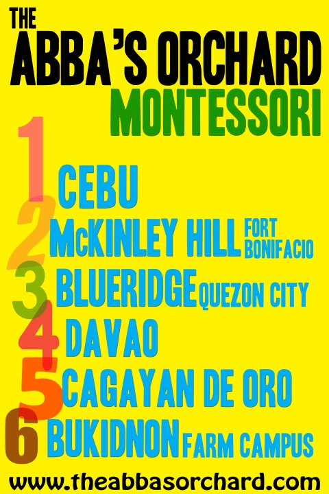 The Abba's Orchard preschool montessori davao