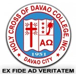 Holy Cross of Davao College logo