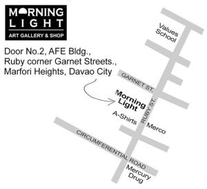 Morning Light Art Gallery & Shop Davao map