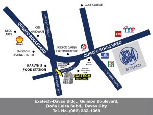 Whirlpool DAVAO Showroom Map