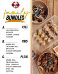 Kaizen Davao Menu