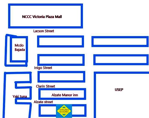 Maura Shore Creamery Location Map