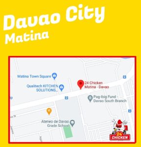 24 Chicken Davao Matina Map Location